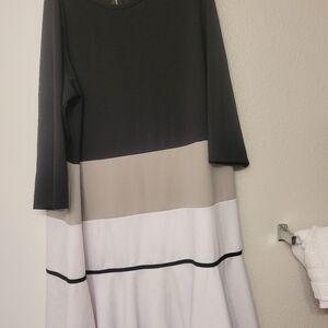 Colorblock dress